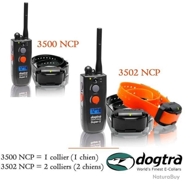 COLLIER DE DRESSAGE 3500 NCP / 3502 NCP DOGTRA - 1 � 2 CHIENS 3500 NCP 1 CHIEN
