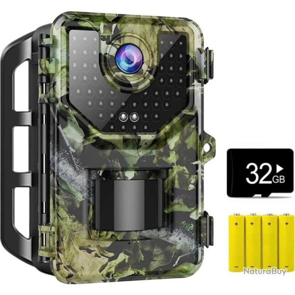 Cam�ra de Chasse 1520 20 MP d�tecteur Mouvement Grand Angle 120� �tanche IP66 Vision nocturne