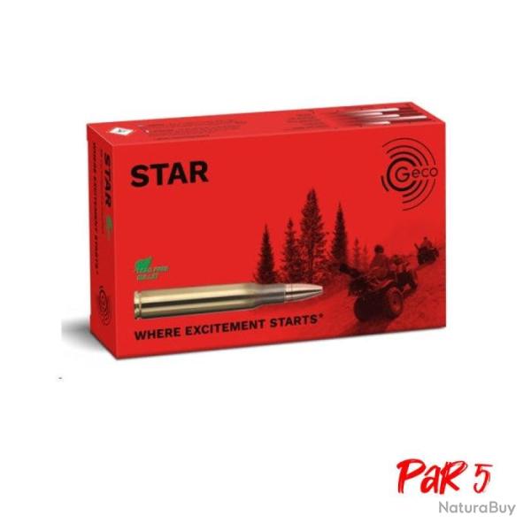Balles Geco Star - Cal. 8x57 JRS 160 gr / 10.4 g / Par 1 - 160 gr / 10.4 g / Par 5