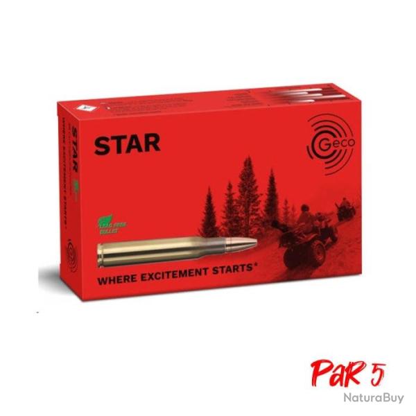 Balles Geco Star - Cal. 9.3x62 - 250 gr / 16.2 g / Par 5