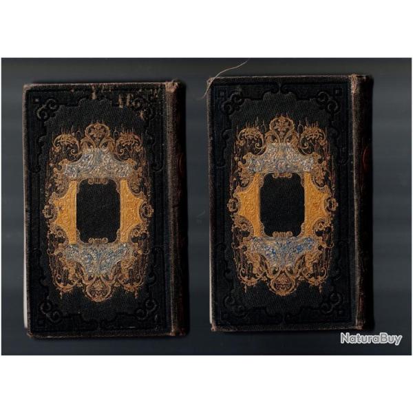 Le Robinson Suisse Ou Histoire D'une Famille Suisse Naufrage Par J.R Wyss Dixieme Edition 1857 RARE