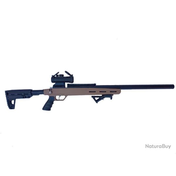 Carabine PCP Artemis M30CTACTICAL + RED DOT, Rgul. intgr Cal. 5,5 mm 19,9 J. + Transfert 50 joul.