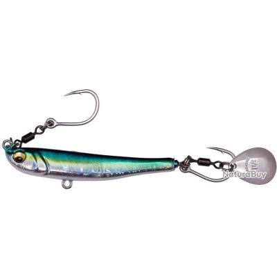 Leurre Métal Coule Megabass Makippa 50g – Coloris Iwashi (Neuf, Pêche Mer)