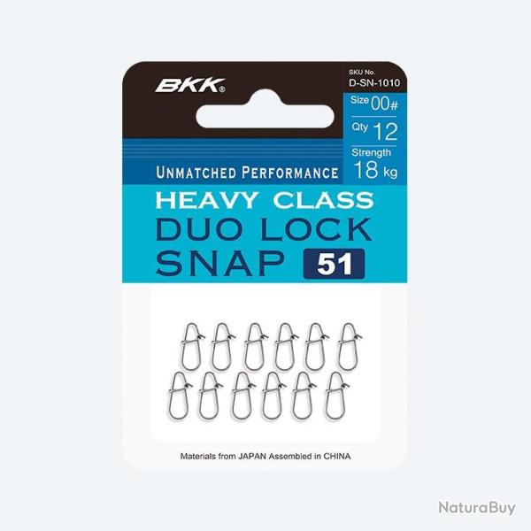 Agrafe BKK Duo Lock Snap Heavy 51 N�3