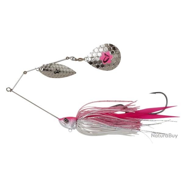Leurre Savage Gear Da'Bush Spinnerbait 14cm 21g PINK SILVER