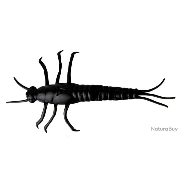 Leurre Savage Gear 3D PVC Mayfly Nymph 5cm 1g BLACK