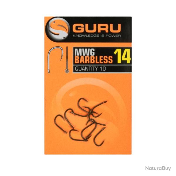 Hamecon Guru MWG Hook Barbed/Eyed N�14