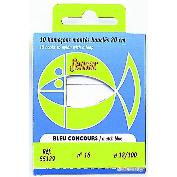 Hamecon Monte Sensas Bleu Concours 20Cm N�24 6/100