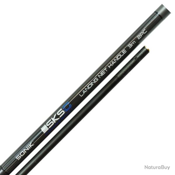 Mnache d'Epuisette Sonik Commercial Carbone 3M