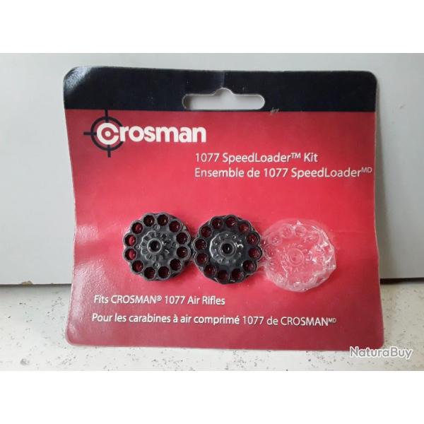 9466 LOT DE 2 BARILLETS CROSMAN 1077 NEUF
