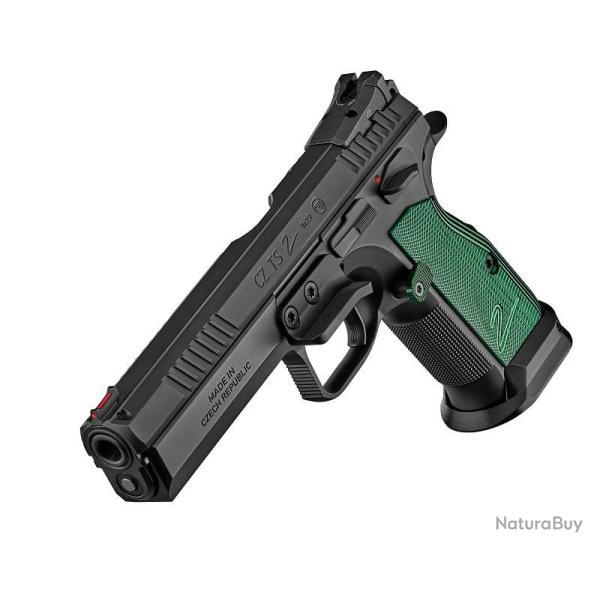 PISTOLET CZ 75 TS 2 RACING GREEN 9X19