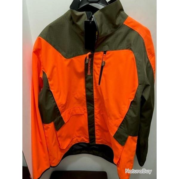 Veste Browning TRACKER ONE PROTECT VERT-ORANGE