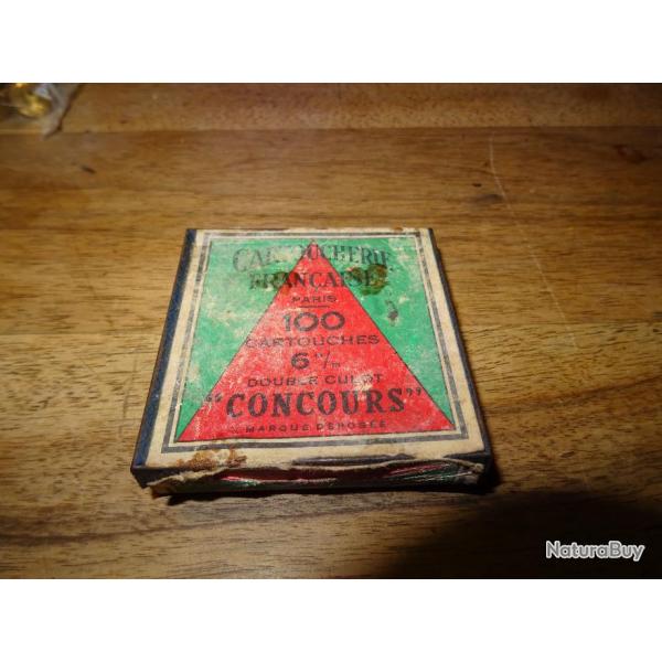 Boite vide de 100 cartouches 6mm double culot CARTOUCHERIE FRANCAISE