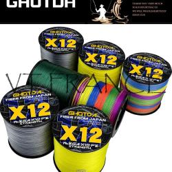 Fil de Peche Multifilament Tresse PE Japon 12 Brins -Au Choix-500m-0.37mm 29.5kg 20260729082519