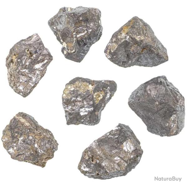 Pierre brute gal�ne - A l'unit� 181 � 220 grammes - Lot de 2