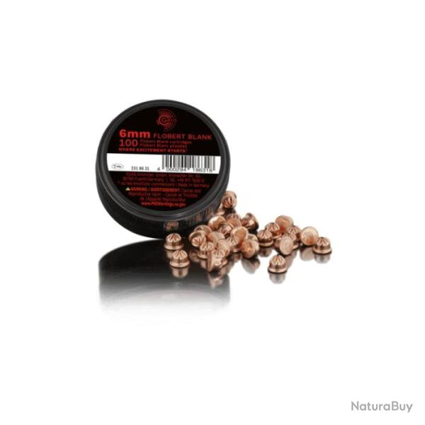 Balles  blanc Geco - Cal. 6 mm Flobert - Par 100 Par 1 - Par 1