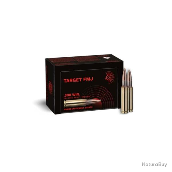 Balles Geco Target FMJ - Cal. 308 Win. 147 / Par 1 - 147 / Par 1