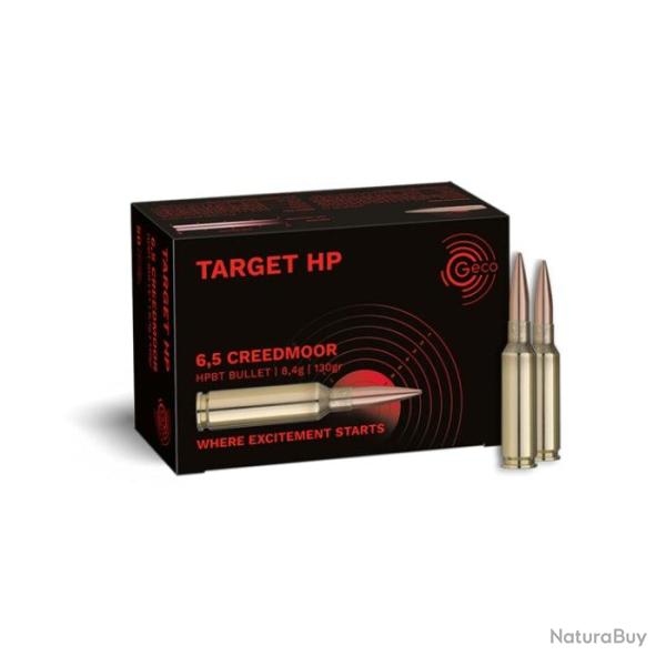 Balles Geco Target HP - Cal. 6,5 Creedmoor Par 1 - Par 1