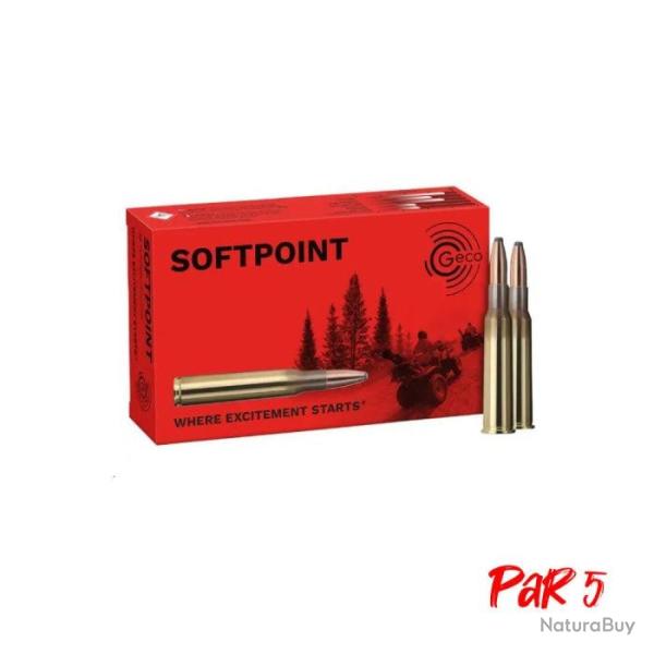 Balles Geco Demi-blind�e - Cal. 7x57R - 165 gr / Par 5