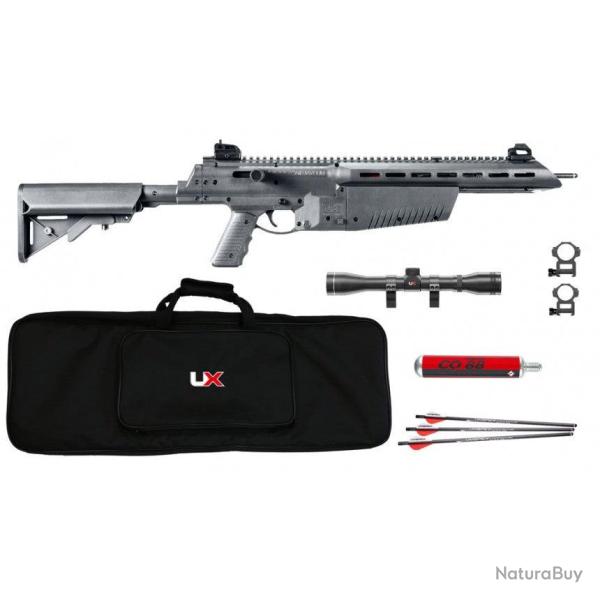 Pack Umarex Airjavelin c02 avec luentte + co2 88 g + fourreau UX