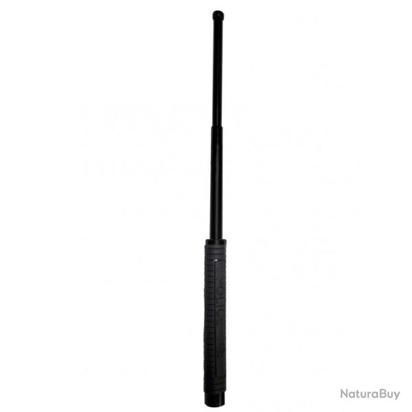 Matraque Telescopique Acier Trempe Police 21" - Noir