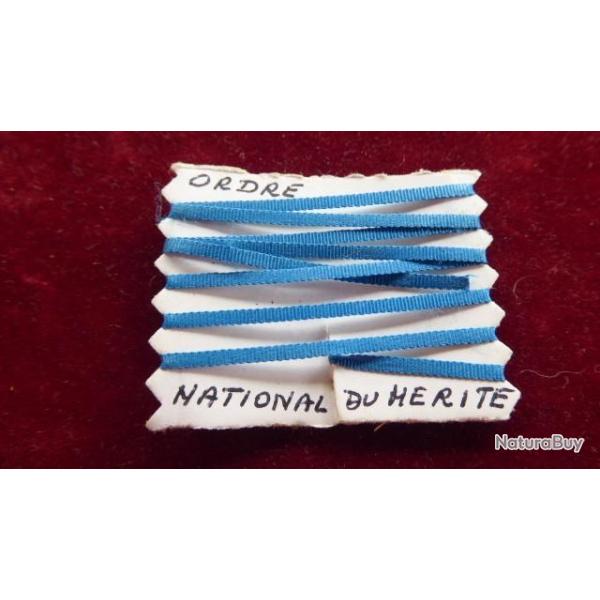 PETIT RUBAN POUR FAIRE DES RAPPELS DE MEDAILLE ORDRE NATIONAL DU MERITE