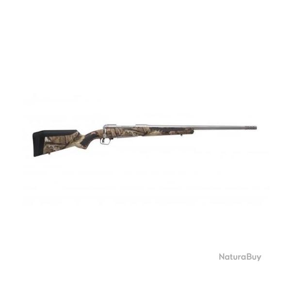 carabine savage mod 110 hunter bear camo cal 338WM avec frein de bouche modulable incorporer