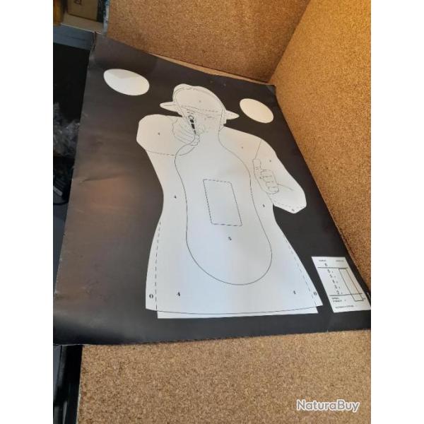 3 CIBLES SILHOUETTE HUMAINE TOP AFFAIRE !!!