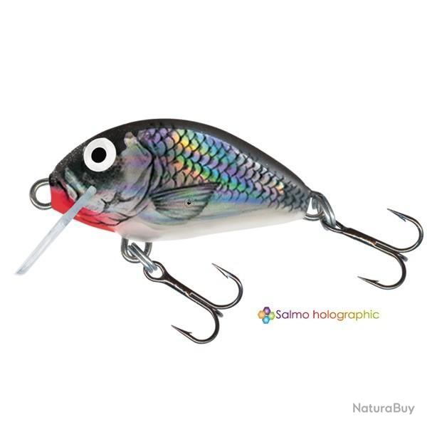 Poisson nageur Salmo Tiny 3cm HGS - Holo Green Shiner IT3S