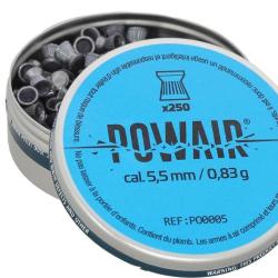 Plombs plats 5.5mm Powair