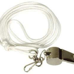 Sifflet avec Cordon blanc