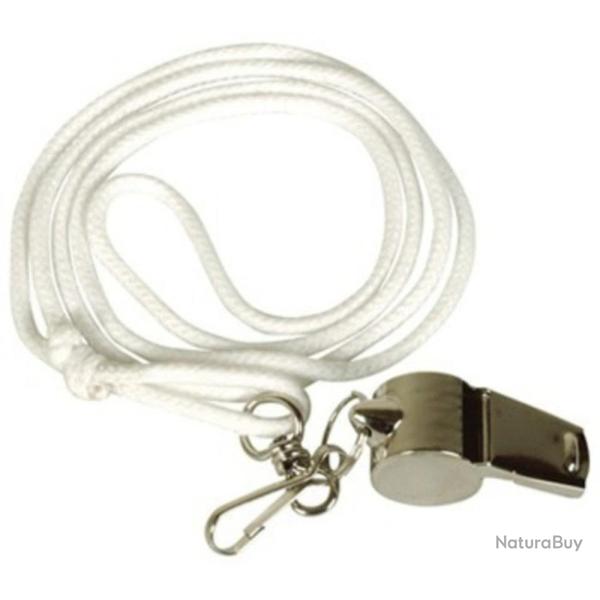 Sifflet avec Cordon blanc