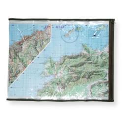 Porte-cartes topographique militaire Etat Major