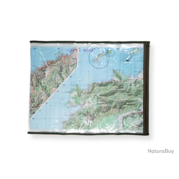 Porte-cartes topographique militaire Etat Major