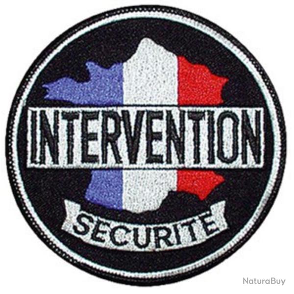 Ecusson rond S�curit� Intervention