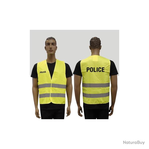 Gilet Haute visibilit� Police