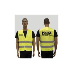 Gilet Haute visibilit&eacute; Police Municipale