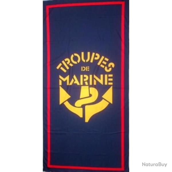 Serviette militaire Troupes de marine