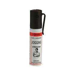 Bombe lacrymog&egrave;ne 25ml - Gel Poivre "Jogging"