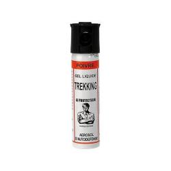 Bombe lacrymog&egrave;ne 75ml - Gel poivre "Trekking"