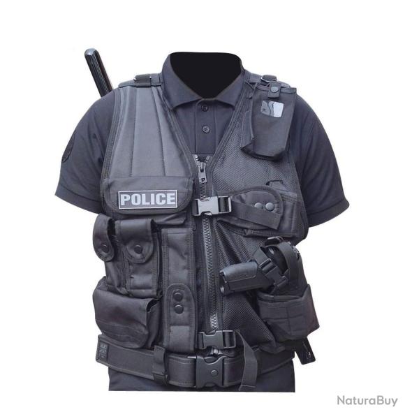 Gilet d'Intervention avec Holster Droitier