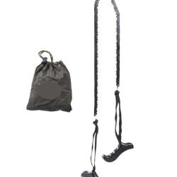 Scie &agrave; cha&icirc;ne avec poign&eacute;es