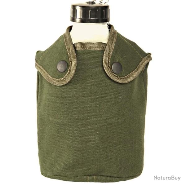 Gourde Aluminium M1951 avec Quart - 1,3 L