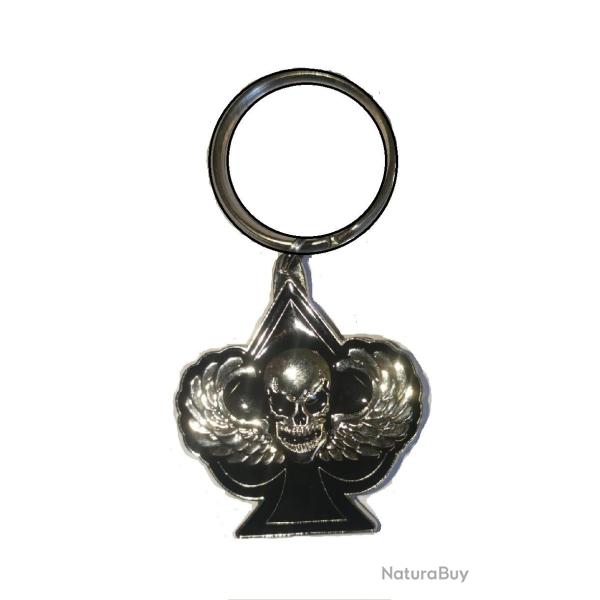 Porte-cl�s "As de pique"