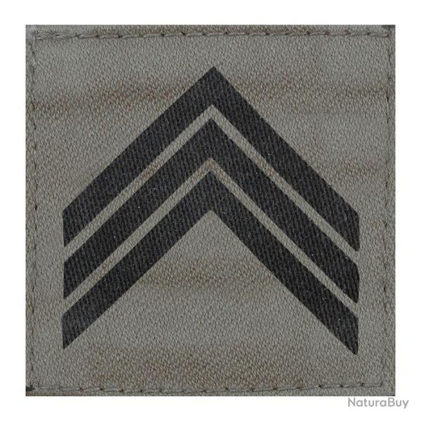 Galon de poitrine Arm�e - Basse visibilit� Sergent Chef