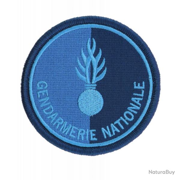 �cussons Gendarmerie Brod� - Basse visibilit� Bleu Gendarmerie Nationale