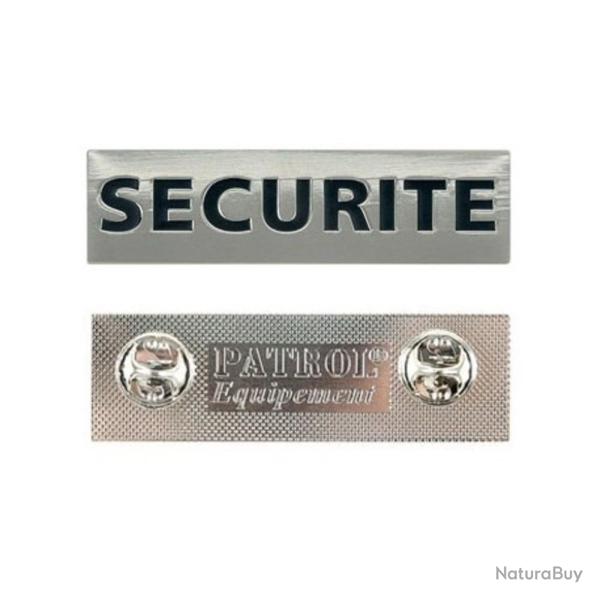 Insigne en mtal Scurit