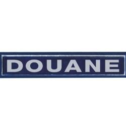 Barrette R&eacute;fl&eacute;chissante Bleue Douane