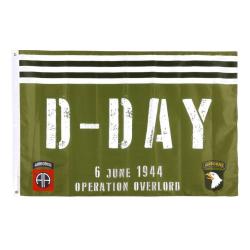 Drapeau du d&eacute;barquement D-DAY 1944