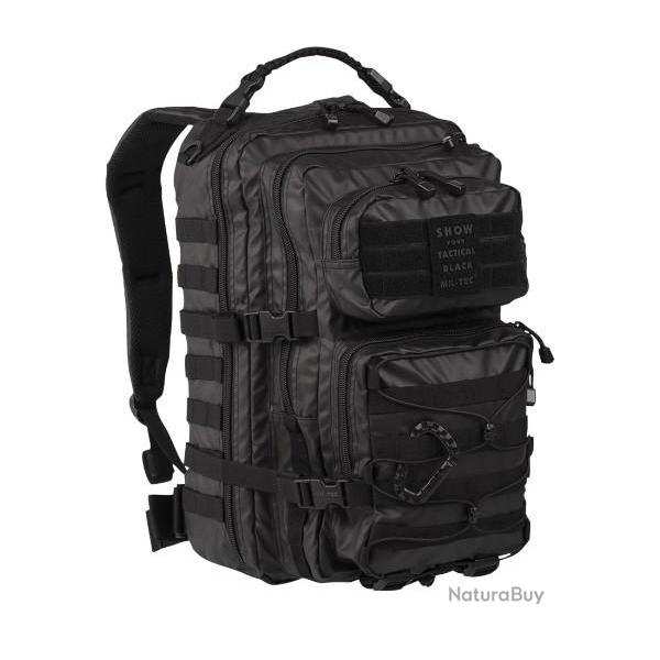 Sac Pack US Tactical Black - Grand mod�le